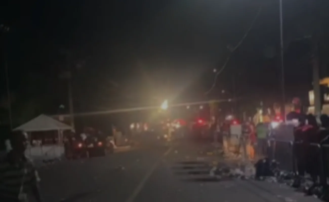 Avenida do Carnaval em Guaratinguetá