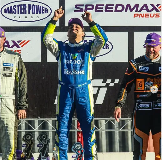 Daril Amaral, de Pinda, protagoniza vitória histórica na Fórmula Truck, em Interlagos