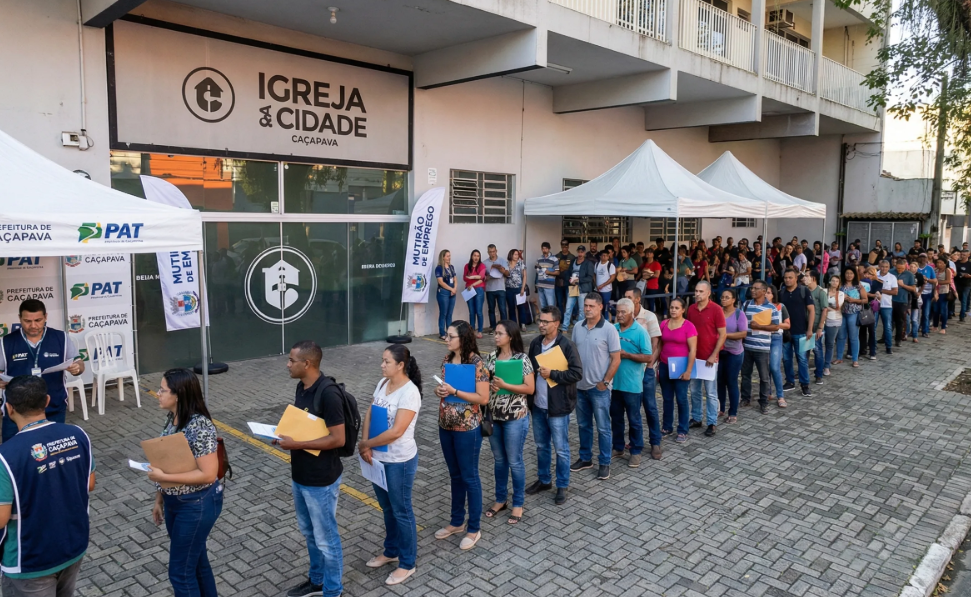 Mutirão de Empregos para mulheres em Caçapava. Veja vagas, documentos e palestras