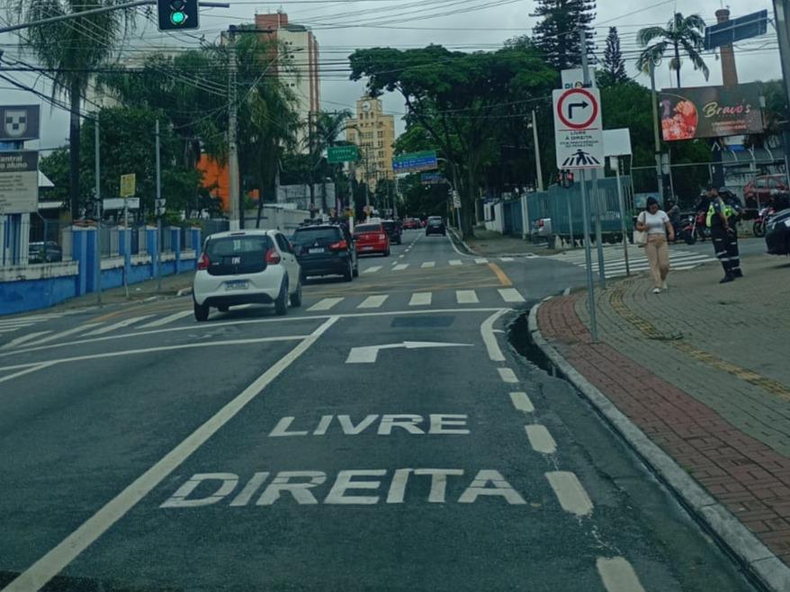 Taubaté amplia conversão livre à direita