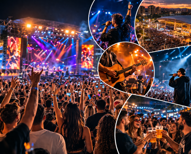 São José dos Campos na rota dos grandes shows nacionais em 2026; veja agenda confirmada