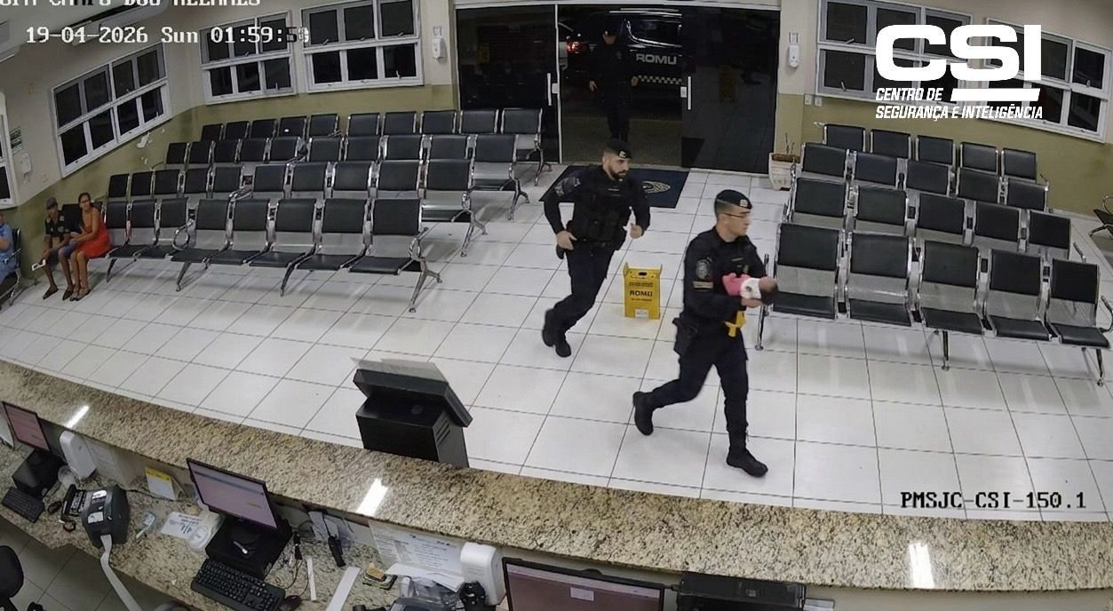 Romu salva vida de bebê de 14 dias em São José dos Campos após recém-nascida se engasgar e carro da família ficar sem combustível no caminho da UPA