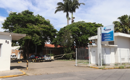 Hospital Municipal de Jacareí no prédio da Policlin
