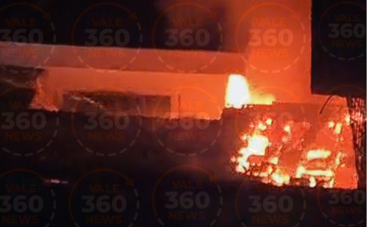 Roubo em Caçapava teve incêndio em oficina