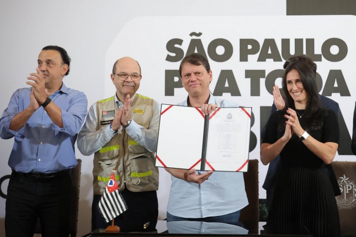 Tarcísio confirma Felício Ramuth como pré-candidato a vice na chapa de reeleição em SP