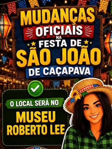 São João de Caçapava será no Museu do Carro Roberto Lee
