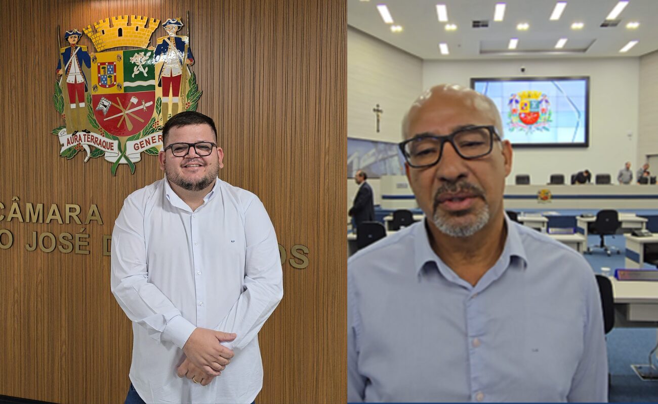 Lino Bispo (PL) e Rafael Pascucci (PSD) disputam a presidência da Câmara de São José dos Campos