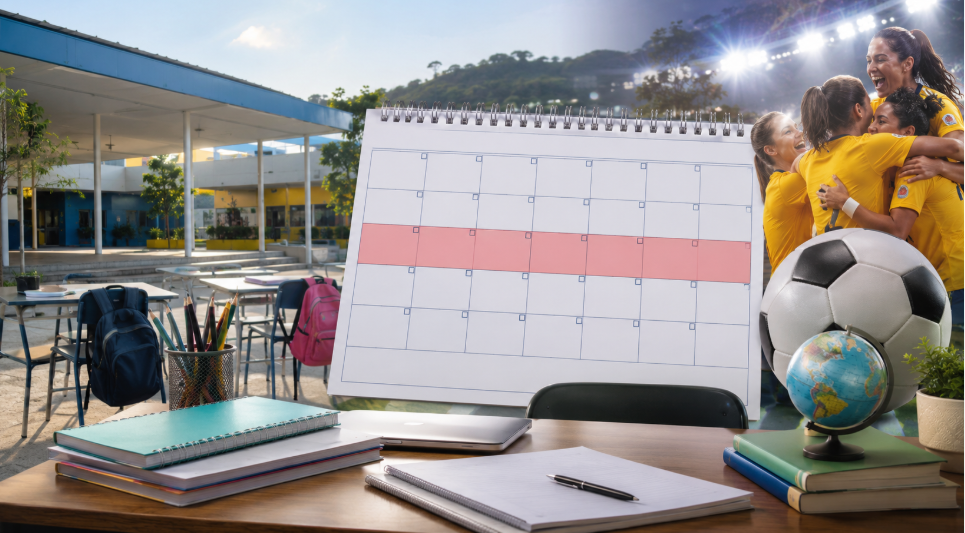 Calendário escolar 2027 no Vale do Paraíba