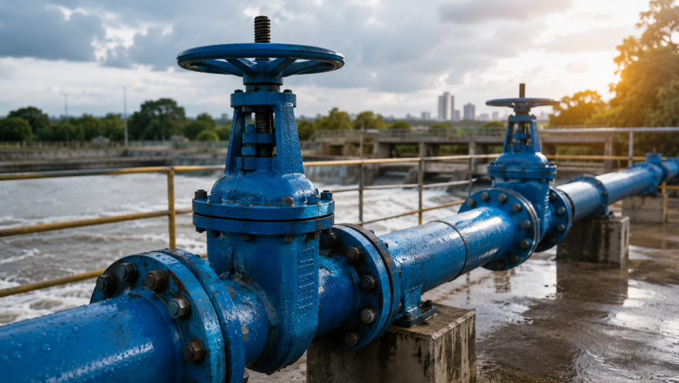 manutenção da Sabesp em São José dos Campos