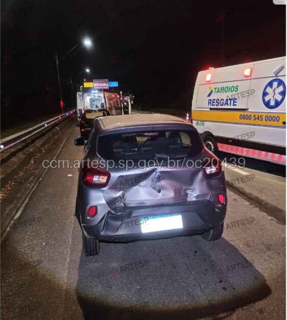 Motorista relata falha no freio antes de acidente com 9 veículos na Serra Antiga da Tamoios; 5 têm ferimentos leves 9 falha no freio