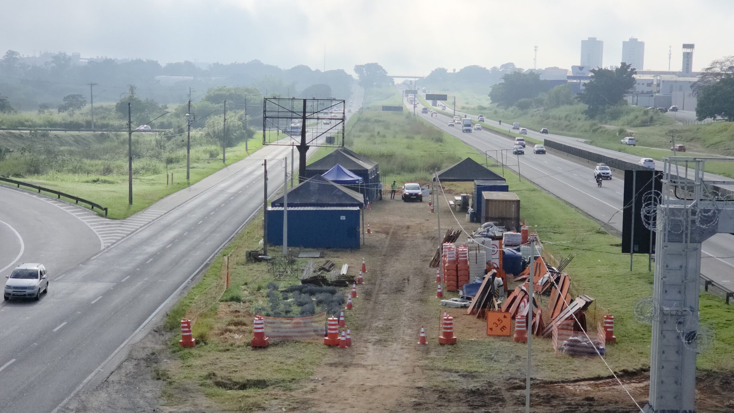 Exigências do Ibama param obras da Dutra