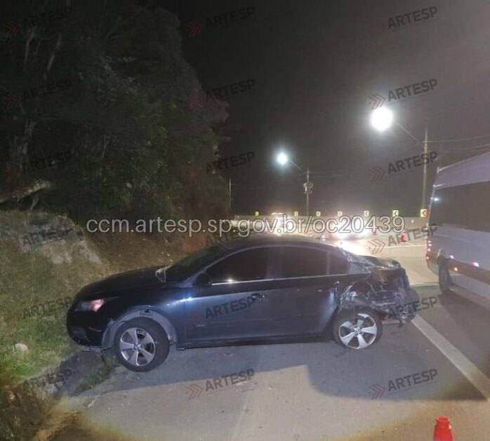 Motorista relata falha no freio antes de acidente com 9 veículos na Serra Antiga da Tamoios; 5 têm ferimentos leves 1 falha no freio