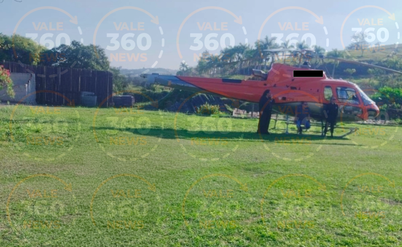 Prefeito Yan Lopes viaja em helicóptero de empresário de Caçapava