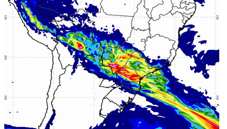 Chuva forte avança pelo Vale do Paraíba