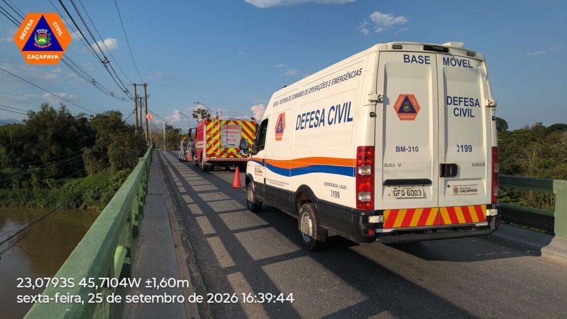 Corpo é encontrado no Rio Paraíba em Caçapava; Ponte Velha é interditada para resgate 1 Corpo é encontrado no Rio Paraíba em Caçapava