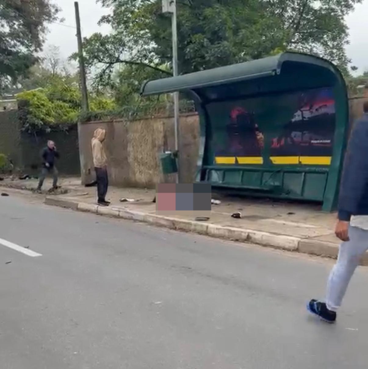 ponto de ônibus em São José dos Campos