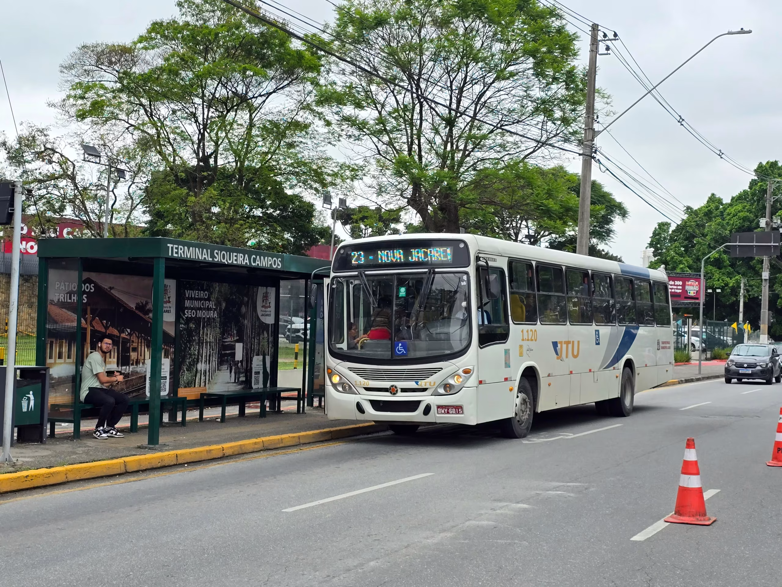 concessão de ônibus em Jacareí