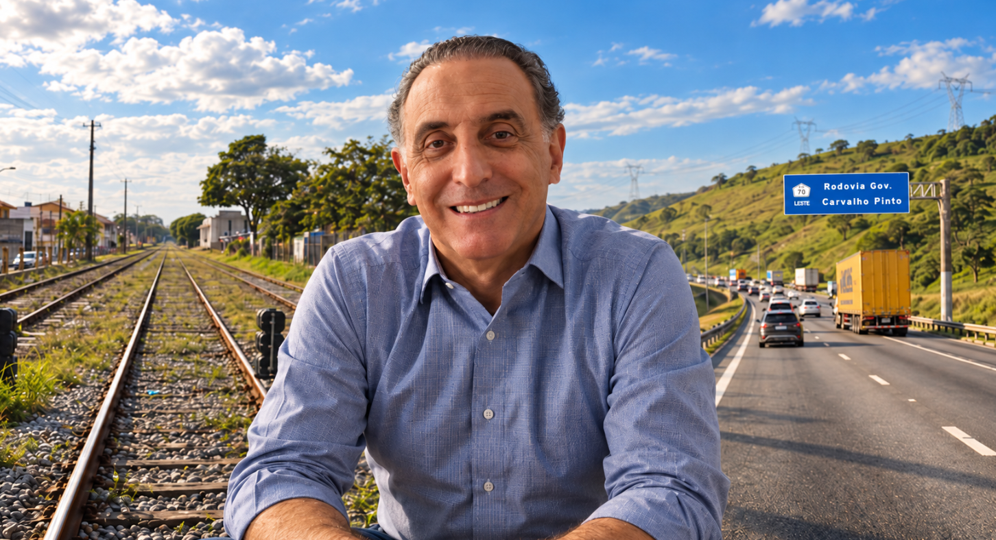 Eduardo Cury (PL) quer liderar desenvolvimento econômico do Vale do Paraíba