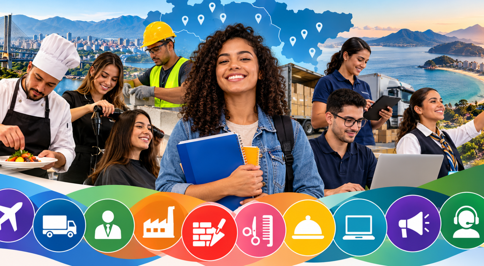 cursos gratuitos no Vale do Paraíba