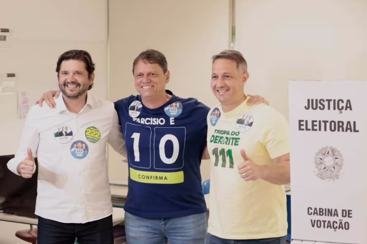Guilherme Derrite (PP) e André do Prado (PL)